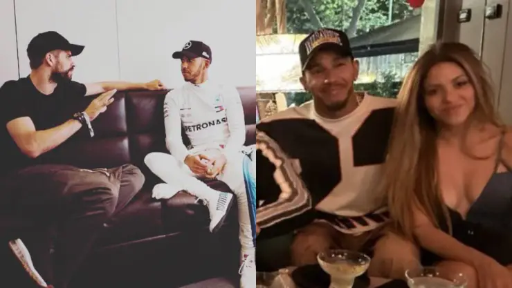 Shakira habría conocido a Lewis Hamilton gracias a Piqué