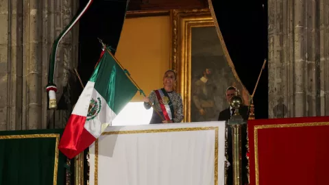 Primer Grito de Independencia de Claudia Sheinbaum