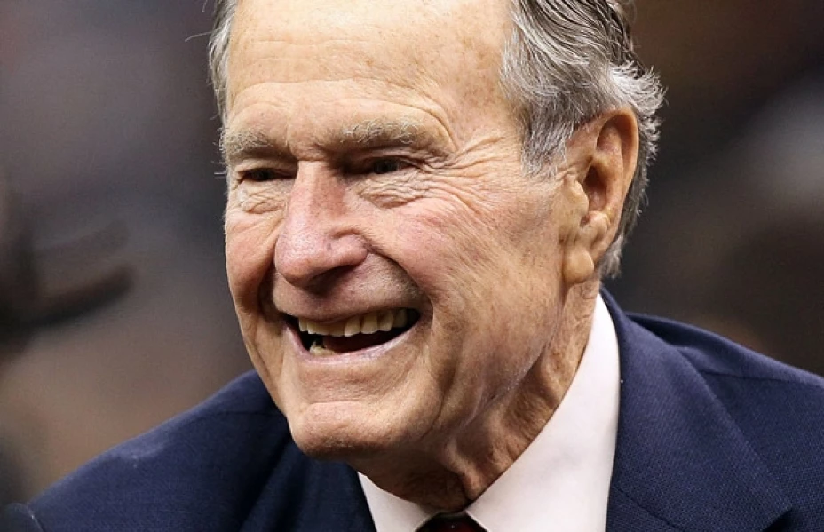 Geprge H.W. Bush, ex presidente de los Estados Unidos