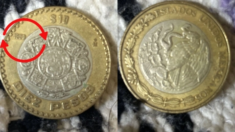 moneda 10 pesos