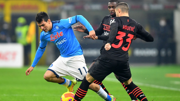 Chucky Lozano podría salir del Napoli