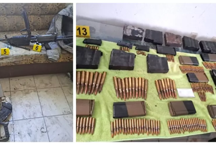 ¡Golpe al CJNG! FGR aseguro arsenal en Jalisco