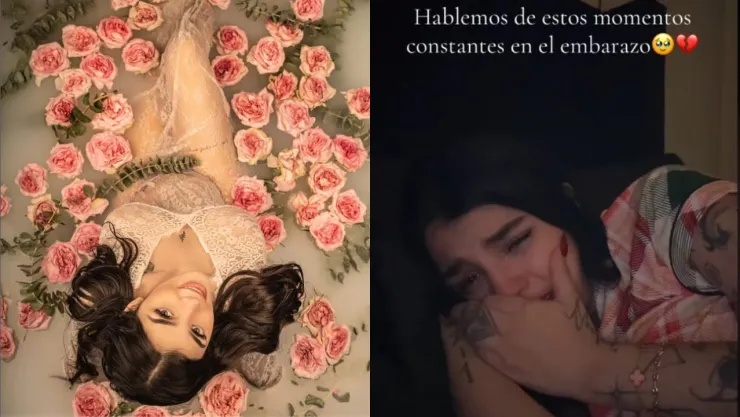 ¿Embarazo en riesgo? Karely Ruiz rompe en llanto tras presentar una infección