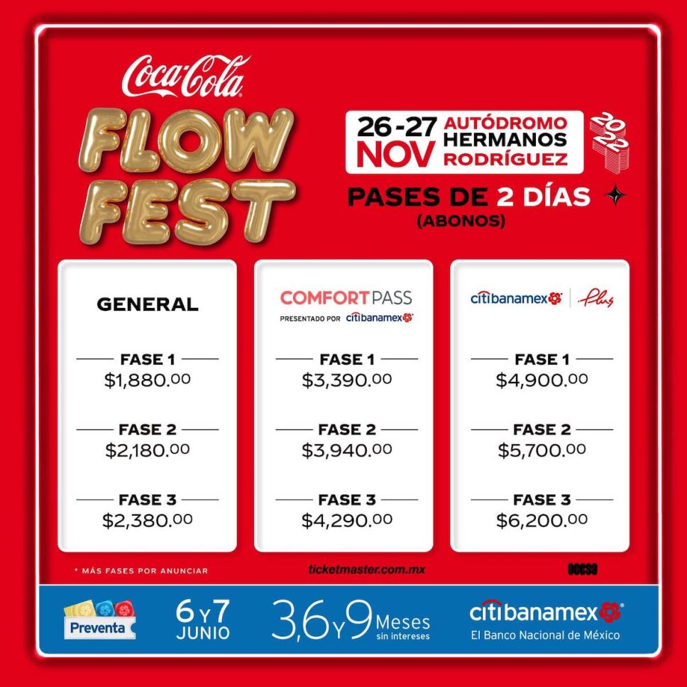 Boletos Para Flow Fest 2025 Rahel Latashia