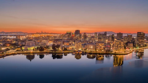 Vista de Oakland, California