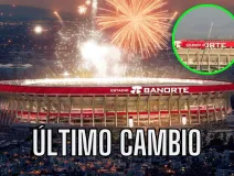 VIDEO: Así se vio en tiempo real el último gran cambio del Estadio Banorte en Ciudad de México
