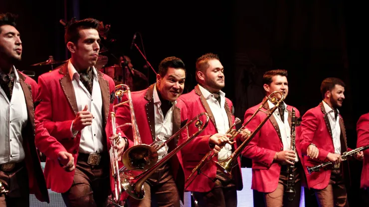 Banda El Recodo en el Zócalo de la CDMX