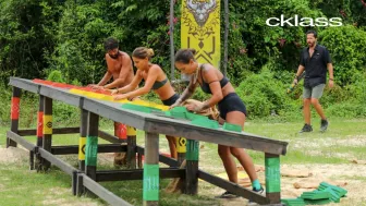 Aranza, Duggan y Sergio disputaron el último collar de inmunidad en Survivor México 2023.