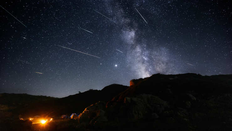 Lluvia de estrellas Gemínidas