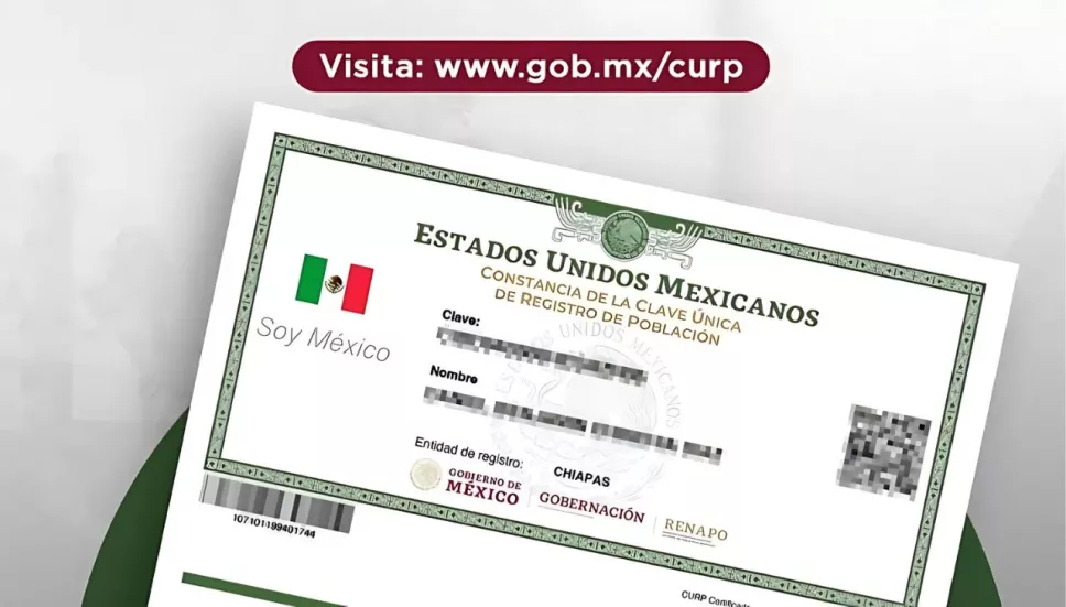 Estas son las personas que no podrán usar su CURP; esto debes hacer