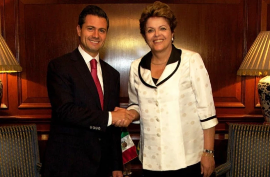 Peña Nieto y Dila Roussef