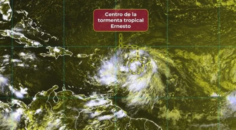 Tormenta tropical “Ernesto”