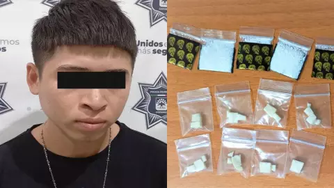 Detienen a un hombre por posesión de droga en la isla de Cozumel