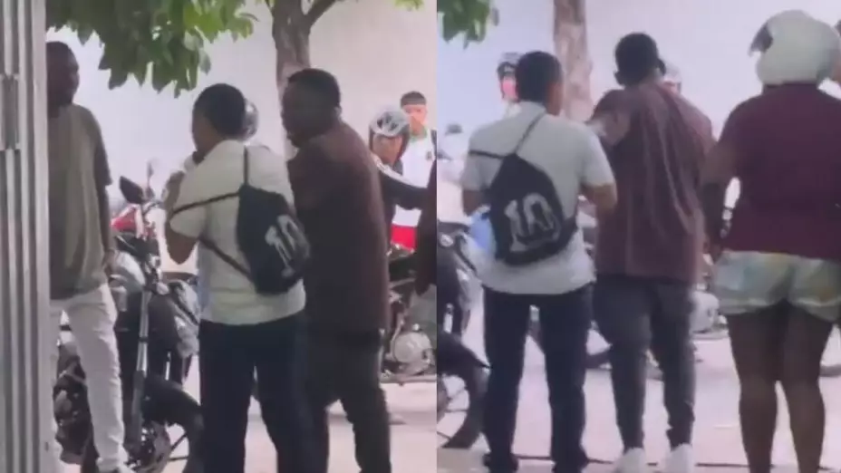 Padres de familia apuñalan a estudiante