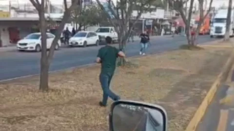 Filtran nuevo VIDEO de la balacera en la carretera Alameda - El Salto: Así fueron captados sujetos armados