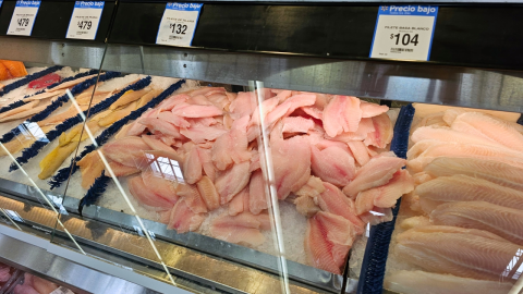 pescados en Walmart