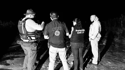  Jóvenes arrastrados por la corriente en arroyo de San Juan del Río, El Rosario 