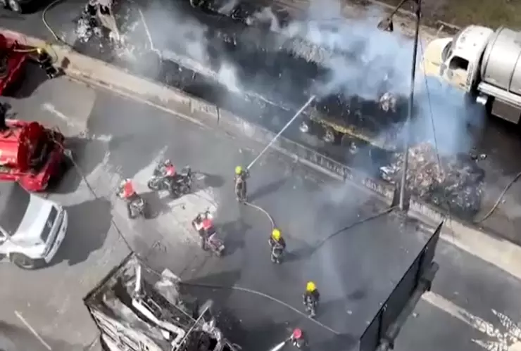 Iztapalapa: tragedia por explosión de pipa, seis muertos y decenas de heridos graves en la CDMX.