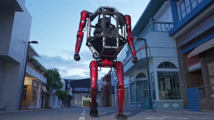 China presenta al GD01, un robot mecha que puedes conducir y transformar