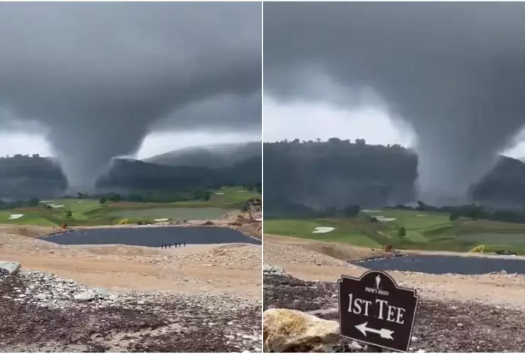 El impactante tornado en Missouri
