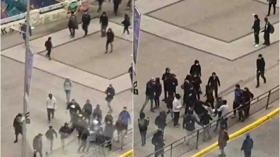 Simón Boric hermano presidente de Chile golpiza