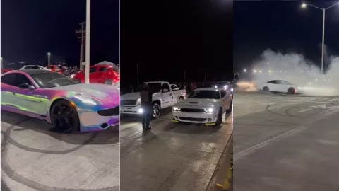 Arrancones en el nuevo malecón de Culiacán.