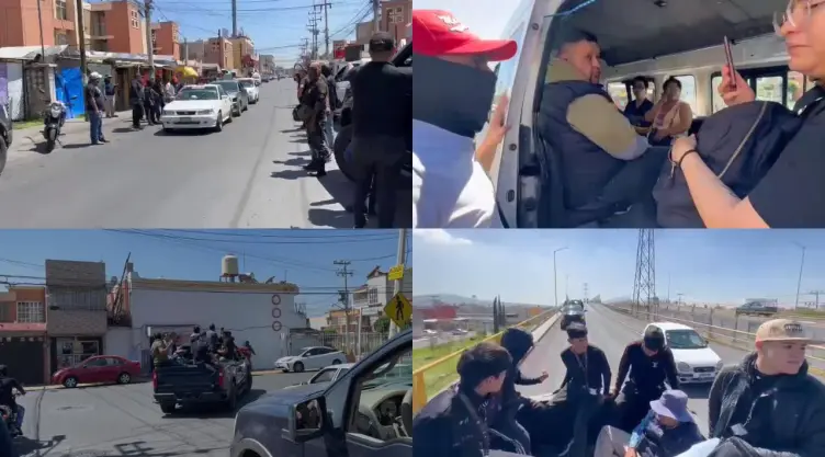 Transportistas Edomex rondines rutas extorsión robos