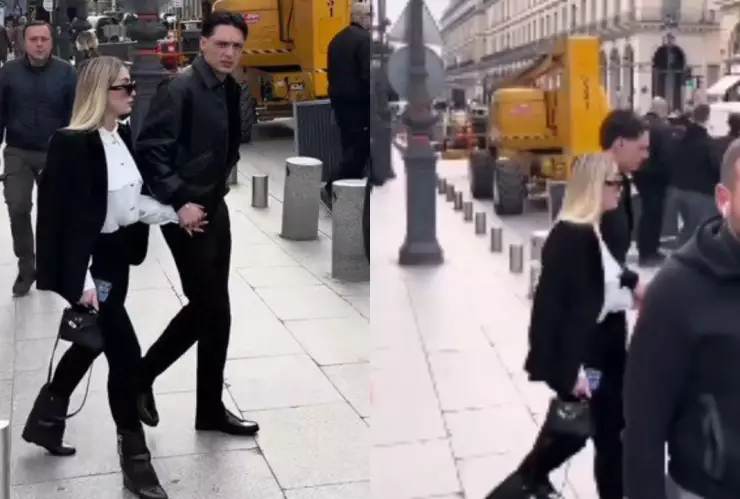 VIDEO | Así fue captado Peso Pluma con su nueva novia en París: ¿quién es?