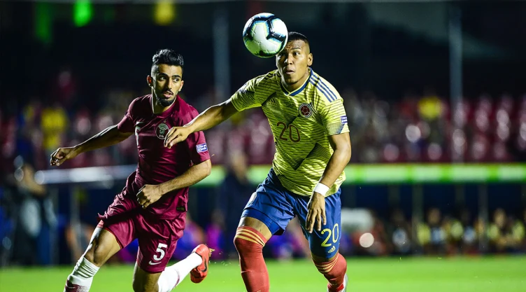 Roger Martínez con Colombia