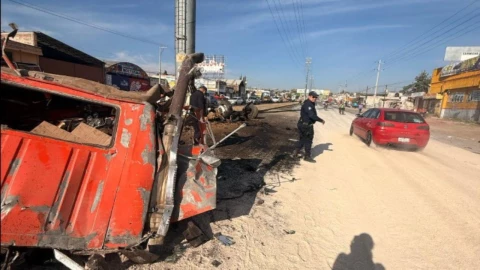 Tulancingo, Hidalgo: Tractocamión sin frenos provoca trágico accidente sobre carretera México-Tuxpan