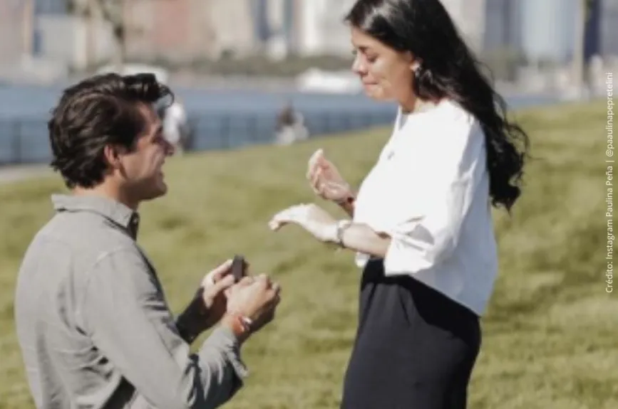 Paulina Peña y Fernando Tena.