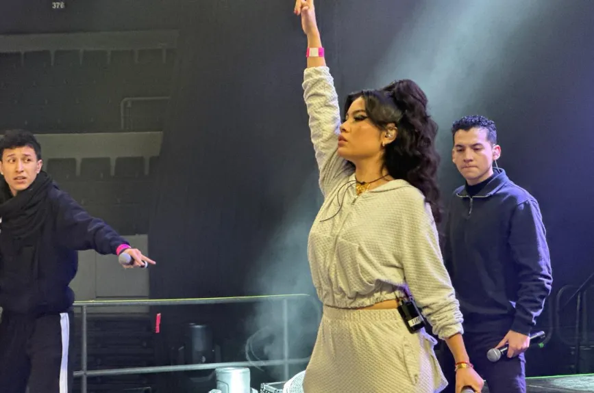 Los chicos se mostraron muy profesionales durante su presentación en Generaciones Tour.
