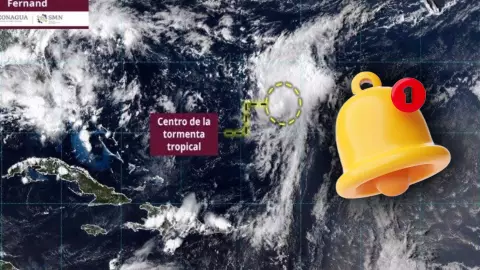 ¡ATENCIÓN! Se forma la Tormenta Tropical ‘Fernand’ en el Atlántico: Esta es su ubicación hoy 23 de agosto de 2025