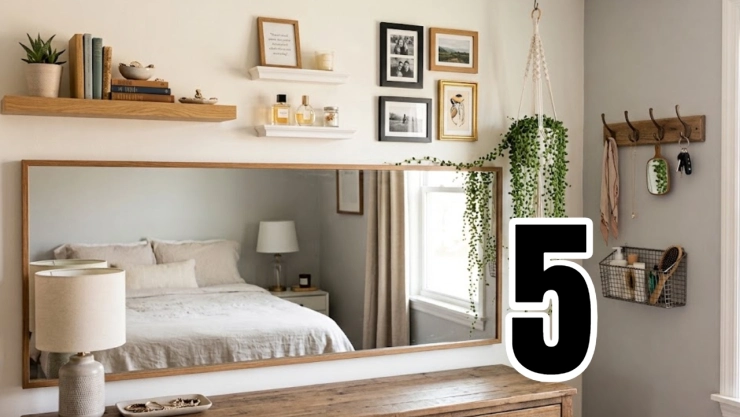 Qué colgar arriba del espejo del dormitorio: 5 ideas bonitas para aprovechar cada espacio vacío