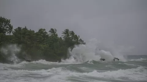 Tormenta tropical en las cosas de México