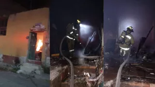Un hombre resultó quemado tras incendiarse su casa en Zacatecas