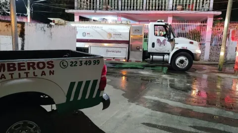 Incendio en vivienda de Minatitlán