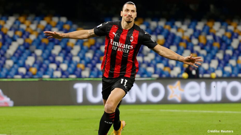 Zlatan Ibrahimovic en el Milan