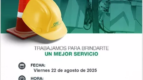 corte de luz en Cancún este viernes 22 de agosto de 2025.