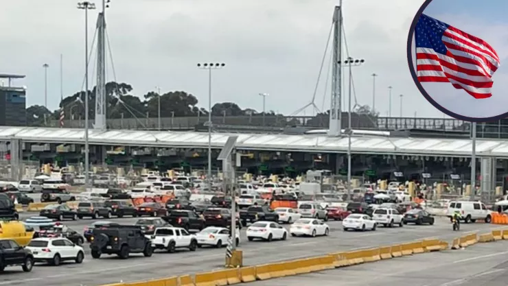 Garitas Tijuana hoy jueves 9 de enero de 2025 ¿Cómo está la fila para cruzar?