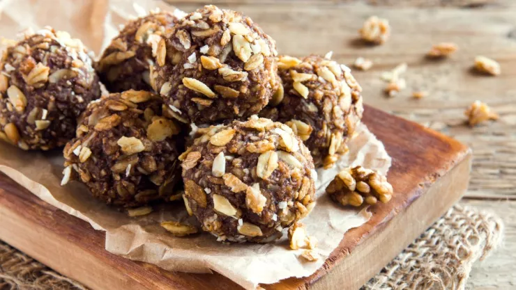 Trufas de avena y chocolate receta