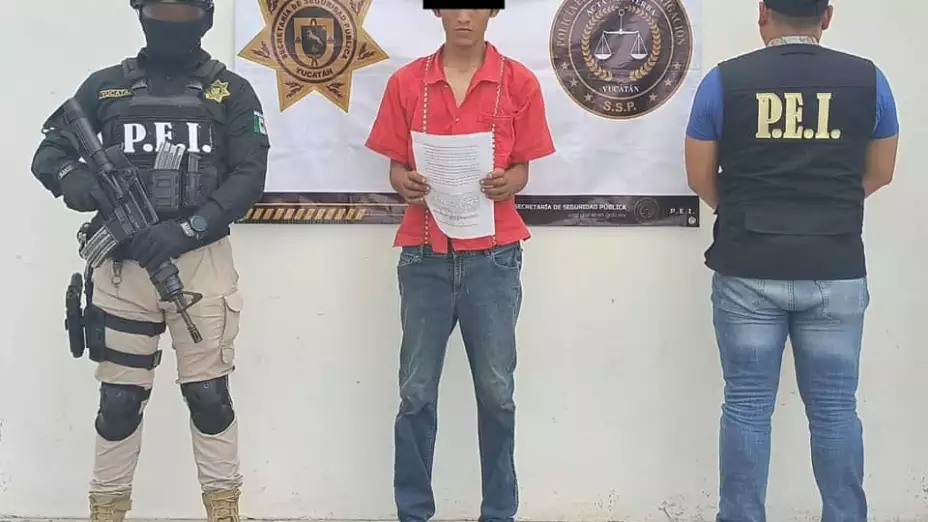 Detienen a sujeto acusado de robo violento en Umán; habría sustraído 10 mil pesos