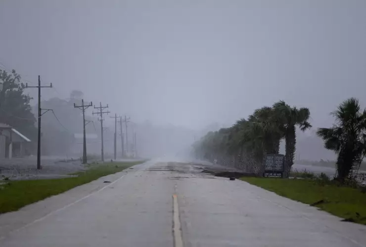 Cuadrantes de un huracán