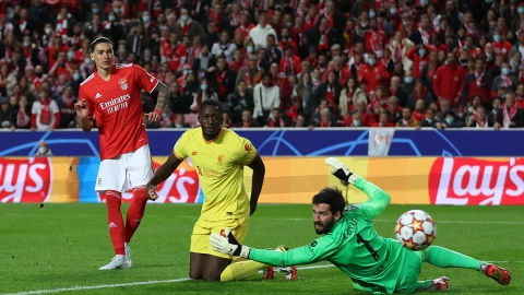 Benfica vs Liverpool