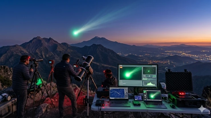 El cometa C/2025 R3 sorprende al mundo: así puedes verlo EN VIVO en su punto más cercano a la Tierra