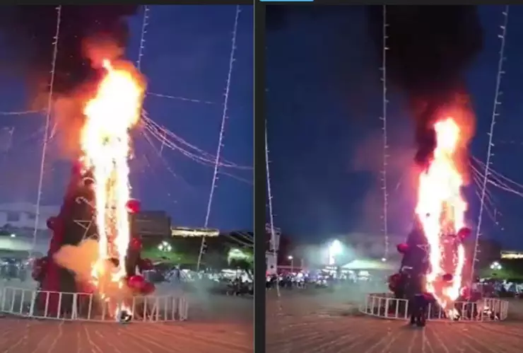 quema árbol Zitácuro