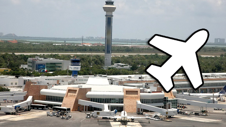 Lista de los vuelos programados en el aeropuerto de Cancún HOY 12 de octubre de 2025.jpg