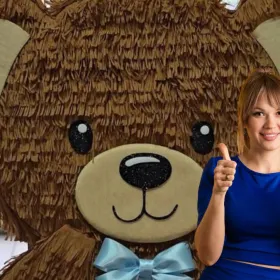 3 diseños de piñatas caseras de ositos, ideales para los cumpleaños infantiles