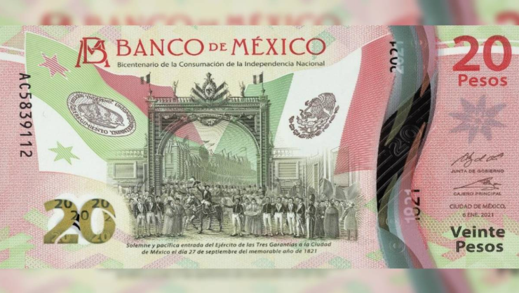 Billete de 20 pesos vale 320 mil pesos en internet