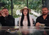 Alonso Beceiro, Maribel Guardia y Marco Chacón